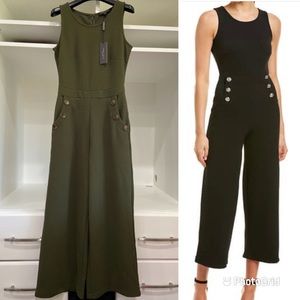 NWT Romeo & Juliet Couture textured jumpsuit SZ S